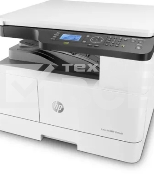 МФУ лазерный HP LaserJet M442dn (8AF71A), A3, ч/б, печ. до 24 стр/мин. (А4) до 13 стр/мин. (А3), 1200 x 1200 dpi (печать) 600x600dpi (скан.), USB, RJ-45