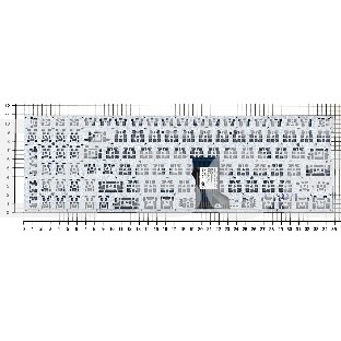 Клавиатура для ноутбука Asus Q552 черная с подсветкой