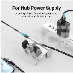 Кабель Vention USB AM/DC-jack 5.5мм M - 1.5м Чёрный, фото4