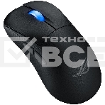 Мышь беспроводная/проводная ASUS ROG Keris II ACE черный, 42000 dpi, радиоканал, Bluetooth, USB, кнопки - 6, фото7
