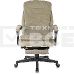 Кресло руководителя Бюрократ T-9950MSG-F Fabric песочный Light-21, крестов. пластик, подст. для ног, фото26
