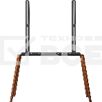 Подставка для телевизора Cactus CS-ST3646BKWN черный/орех 49