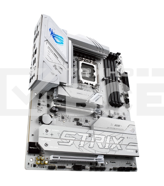Материнская плата ASUS ROG STRIX B860-A GAMING WIFI, LGA1851, Intel B860, 4xDDR5, 4xSATA, 4xM.2, 2xPCIe 5.0 x16, 1xDP, 1xHDMI, 1x2.5Gb LAN, Wi-Fi, Bluetooth, 4xUSB 2.0, 2xUSB 3.2 Gen 1, 3xUSB 3.2 Gen 2, 1xUSB 4, 2xUSB-C, 3x3.5 мм, 7.1, ATX