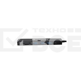 Док-станция ORIGO USB-C, 3xUSB 3.0, 1xUSB-C/PD 3.0, 1xHDMI, слот SD/TF/microSD