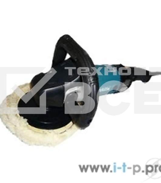 Полировальная шлифмашина Makita 9237CB ПолировШМ,1200Вт,ф180мм,0-3200об\м,3.4кг,кор