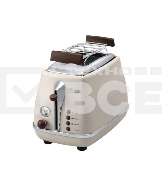 Тостер DeLonghi CTOV2103 900Вт бежевый