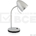 Светильник настольный, Camelion KD-308 C03 серебро (230V 40W E27), фото2