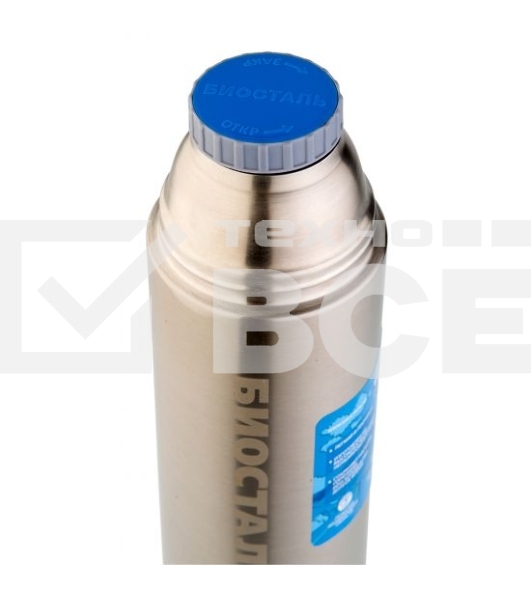 Термос Biostal Авто (1 литр) с термочехлом, стальной