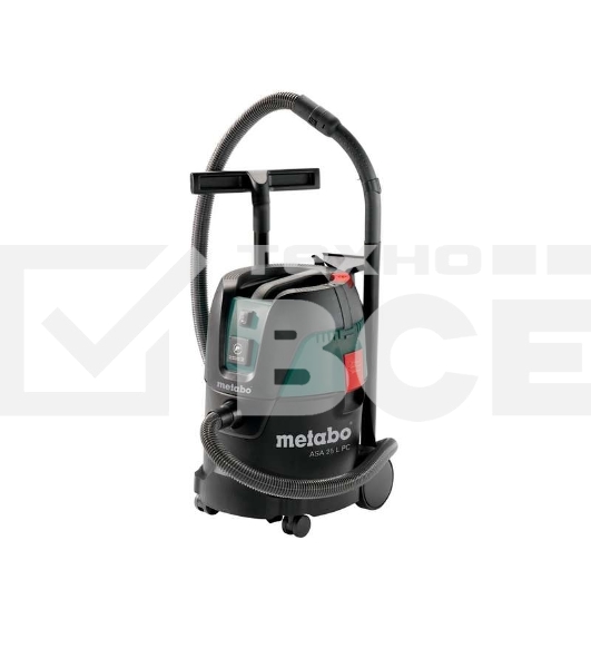 Пылесос строительный Metabo ASA 25 L PC 602014000 Пылесос {1250вт,розетка,ручн.очистка, бак 25л, вес 8.3 кг }