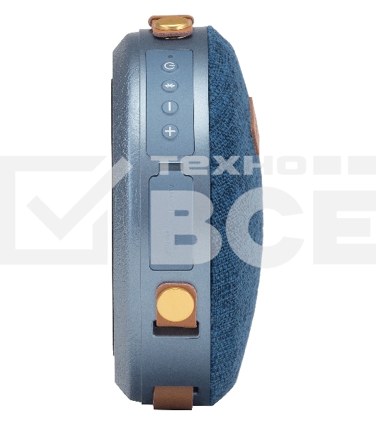 Колонка портатитвная Hyundai H-PAC520 синий 8W 1.0 BT/3.5Jack 10м 2200mAh