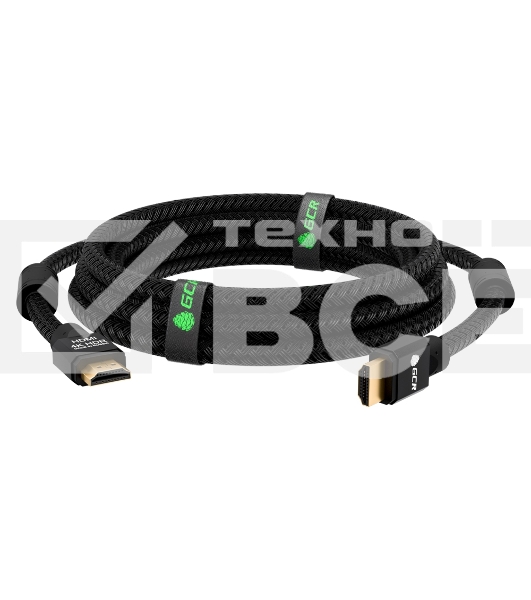 Кабель GCR 10.0m HDMI версия 2.0, HDR 4:2:0, Ultra HD, 4K 60 fps 60Hz/5K*30Hz, 3D, AUDIO, 18.0 Гбит/с, 28/28 AWG, OD7.8мм, тройной экран, черный нейлон, AL корпус черный, фер.кольца, GCR-53191 GCR Кабель 10.0m HDMI версия 2.0, HDR 4:2:0, Ultra HD, 4K 60 f