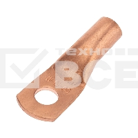 Наконечник медный ТМ 50-10-11 (50мм² - Ø11мм) (в упак. 50 шт.) REXANT
