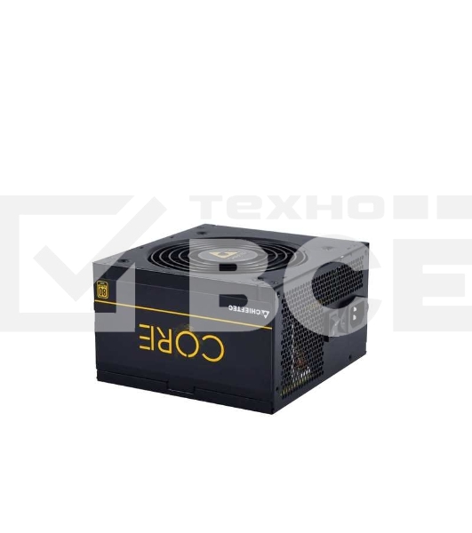 Блок питания Chieftec BBS-600S, 600Вт, 80 PLUS Gold, 120мм, черный
