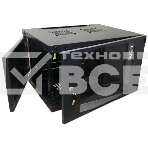 Шкаф настенный Lanmaster Next TWT-CBWNG-12U-6X6-BK 12U 550x600мм пер.дв.стекл съемные бок.пан. 60кг черный, фото2