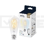 Лампа светодиодная WiZ Wi-Fi BLE60WST64E27927-65CL1PF/6, фото 1