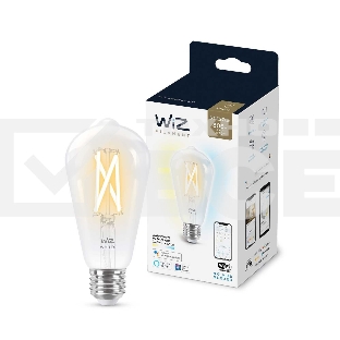 Лампа светодиодная WiZ Wi-Fi BLE60WST64E27927-65CL1PF/6