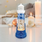 Декоративный светильник «Маяк синий» с конфетти и подсветкой, USB NEON-NIGHT, фото 1