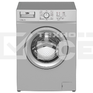Стиральная машина Beko WRS 55P1 BSS 7320510018 серебристый, загрузка фронтальная 5 кг, 1000 об/мин., класс: А