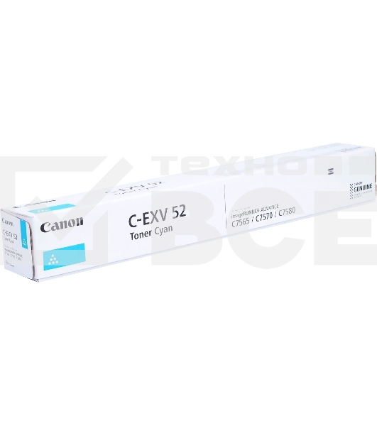 Тонер C-EXV 52 Toner Cyan