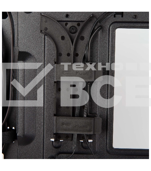 Компьютерный корпус Hiper PB81 черный без БП ATX 3x120мм 2xUSB2.0 2xUSB3.0 audio bott PSU