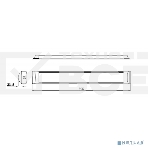 Светодиодный светильник ЭРА SPO-5-20-4K-M (F) 600x75x25 18Вт 1200Лм 4000К мат СТАЛЬ-БЕЛ, фото 1