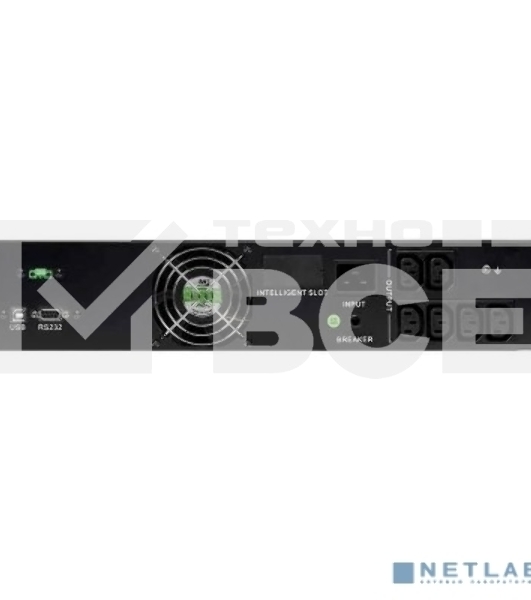 Источник бесперебойного питания Systeme Electriс Smart-Save SMT, 2000VA/1320W, RM 2U, Line-Interactive, LCD, Out: 230V 6xC13, SNMP Intelligent Slot, USB, RS-232