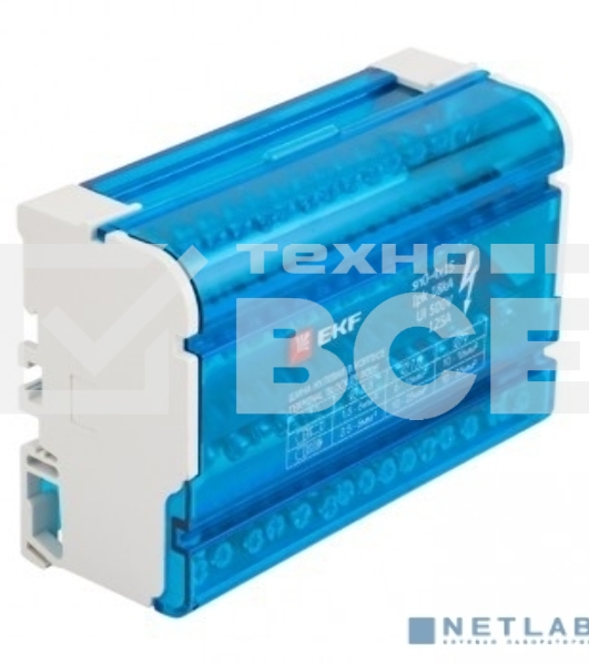 Шина нулевая в корпусе 4х15 EKF sn0-4x15