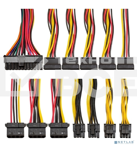Блок питания ExeGate 850NPXE (EX292245RUS), 850Вт, 120мм, черный