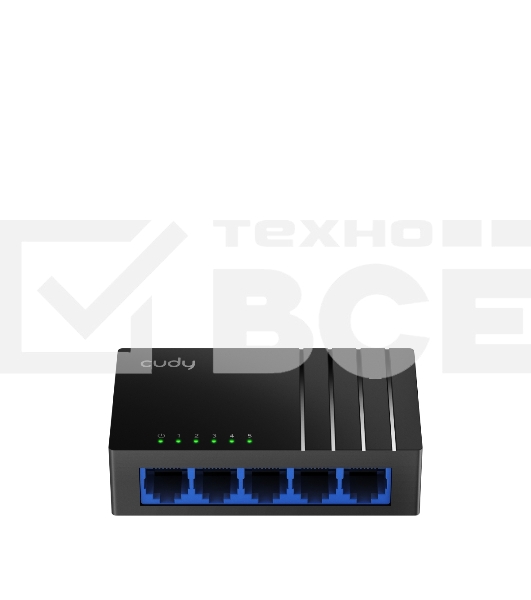 Коммутатор Cudy GS105D (L2) 5x1Гбит/с неуправляемый