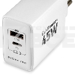 Сетевое зарядное устройство Digma Pro DPW4A 45W 3A (PD+QC) USB-C/USB-A универсальное белый (DPW4A5GX11WH), фото11