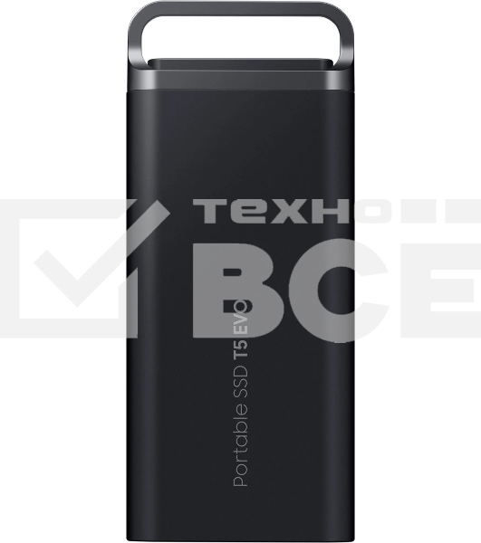 Внешний SSD Samsung T5 EVO, 2TB, USB 3.2 Gen 1 Type-C, R/W 460/460, черный