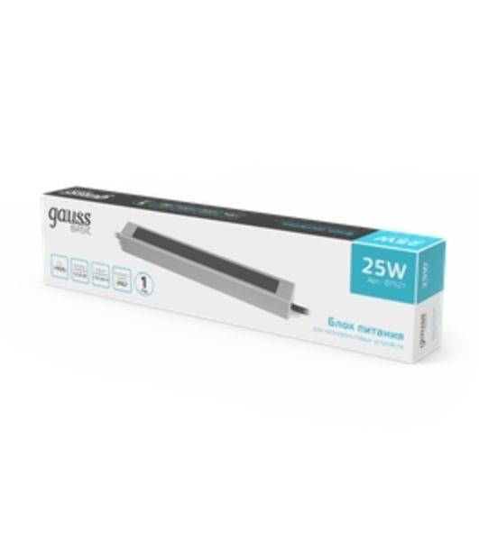 Блок питания Gauss Basic 12V 25W IP67 1/80
