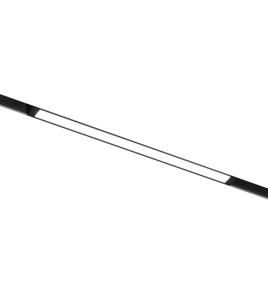 Трековый линейный светильник Ambrella light GL8045 BK черный IP20 18W 3000-6000K 220V 120° 410*25*41