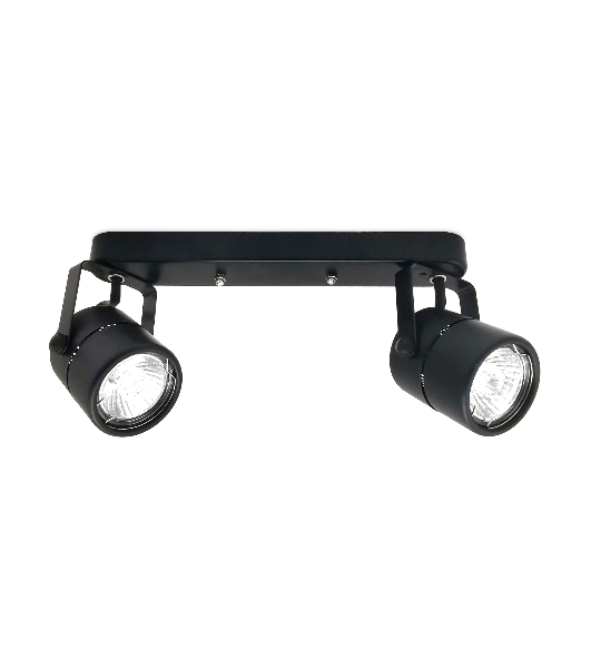 Накладной поворотный светильник Ambrella light TA106 BK черный GU10 260*130*D60