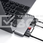 USB-концентратор Satechi Type-C USB 3.0 Passthrough Hub для Macbook 12