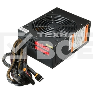 Блок питания CWT PUO1050V-G, 1050Вт, 80 PLUS Gold, 140мм, модульный, черный