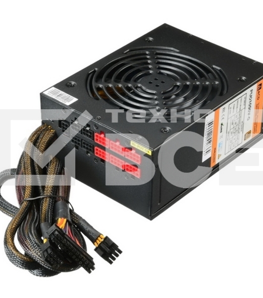 Блок питания CWT PUO1050V-G, 1050Вт, 80 PLUS Gold, 140мм, модульный, черный
