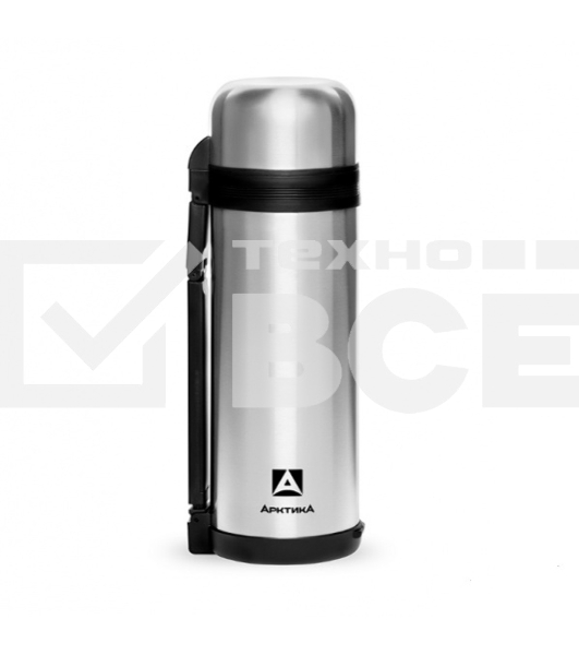 Термос Арктика, 201-1800, универсальная пробка, 1,8 л, с ручкой + чашка, холод/тепло 28 ч