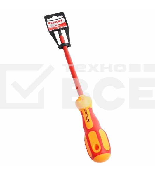 Отвертка шлицевая «Электрика» SL 6х150 мм 12-4714 REXANT