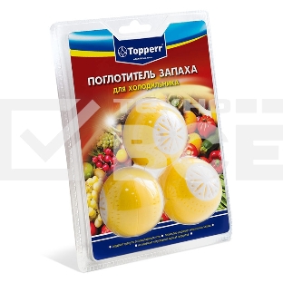 Поглотитель запаха Topperr для холодильников 3113 90гр