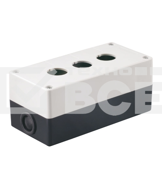 Корпус КП 103 3-м для кнопок ИЭК BKP10-3-K01