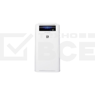 Увлажнитель Sharp KC-G41RW емкость: 2.5 л мощность 31 Вт обслуживаемая площадь 28 кв.м ионизация воздуха регулировка скорости работы работа от сети