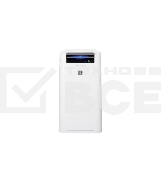 Увлажнитель Sharp KC-G41RW емкость: 2.5 л мощность 31 Вт обслуживаемая площадь 28 кв.м ионизация воздуха регулировка скорости работы работа от сети