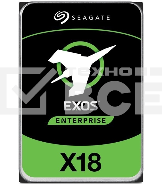 Жесткий диск Seagate HDD Server Exos X18 512E/4kn ( 3.5'/ 18TB/ SAS 12Gb/s / 7200rpm)