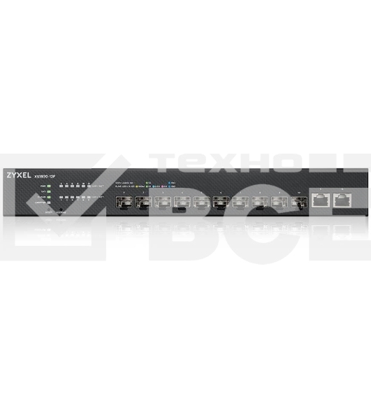 Гибридный мультигигабитный Smart L2+ коммутатор Zyxel NebulaFlex XS1930-12F, rack 19