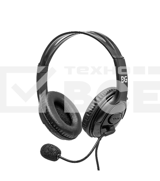 Полноразмерные наушники с микрофоном (гарнитура) ExeGate 960 USB STEREO