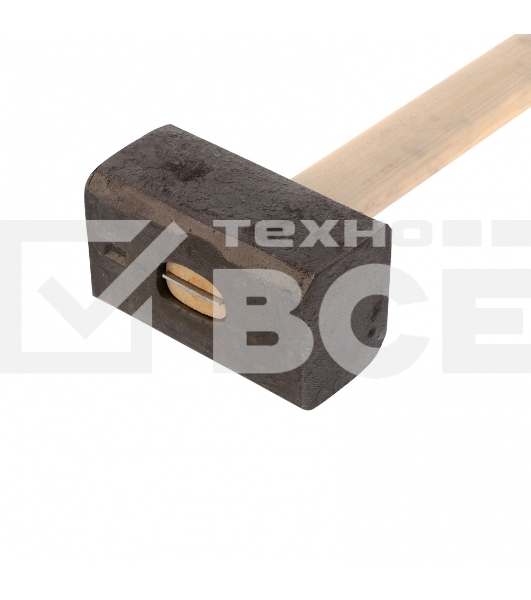 Кувалда Сибртех, 8000 г, кованая головка, деревянная рукоятка 750 мм