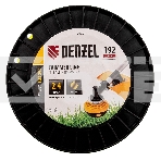 Леска для триммера круглая, 2,4мм х 192м, на DIN катушке FLEX CORD Denzel, фото 1