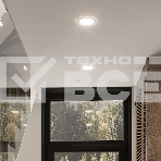 Светильник Glass кв 18W 1390lm 3000K 220-240V IP20 монт Ø155х155 200*200*30 с дек стек LED, фото7