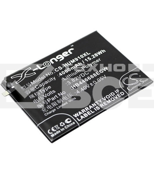 Аккумулятор CameronSino CS-HUM910XL HB446688ECW для Huawei Ascend Mate 9 Pro3.82V / 4000mAh / 15.28Wh